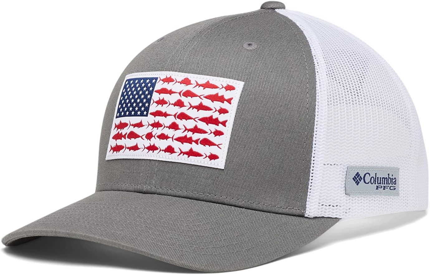 Columbia unisex-adult Pfg Fish Flag Mesh Snap Back - Image 5